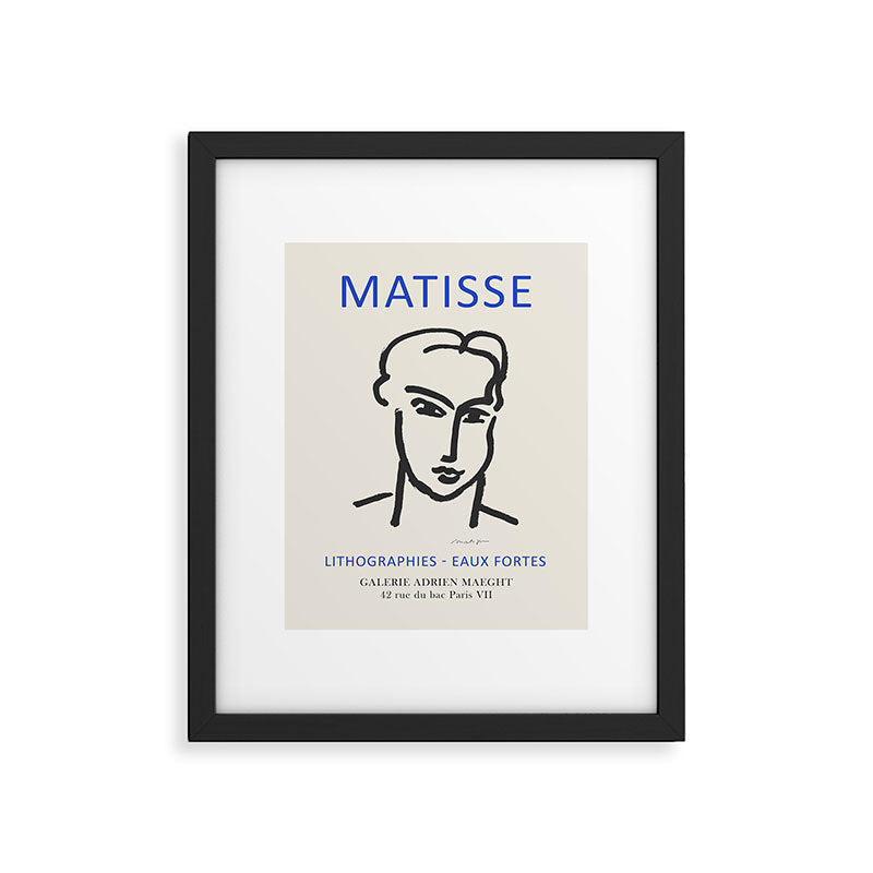 Henri Matisse Vintage Art Exhibition Poster, 1964 Framed Art Print Gallery Image 5