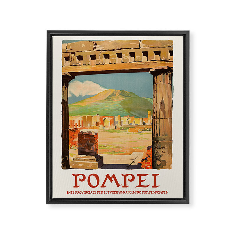 Italy - Pompei Framed Canvas Print Gallery Image 6