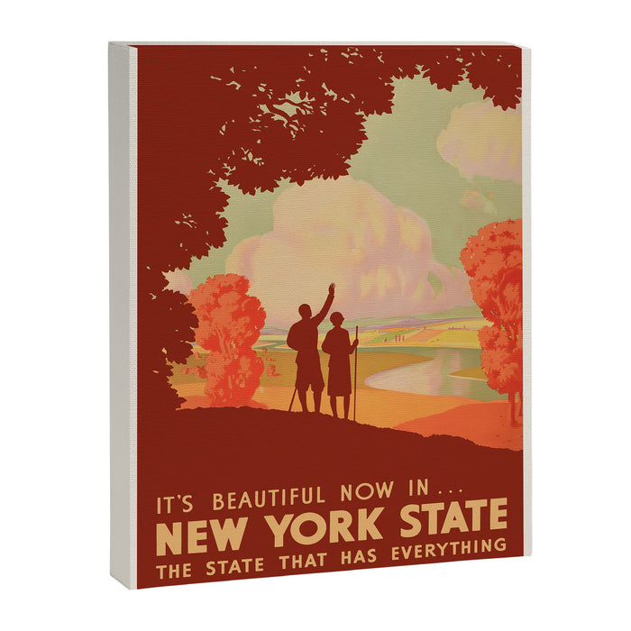 It's Beautiful Now In New York State Canvas Print Gallery Image 1