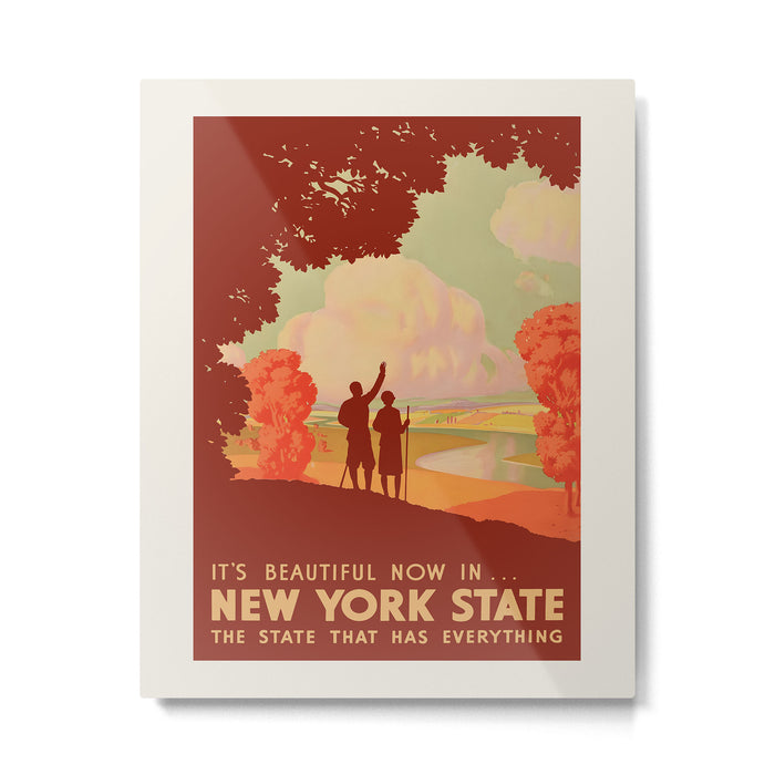 It's Beautiful Now In New York State Metal Print Gallery Image 1