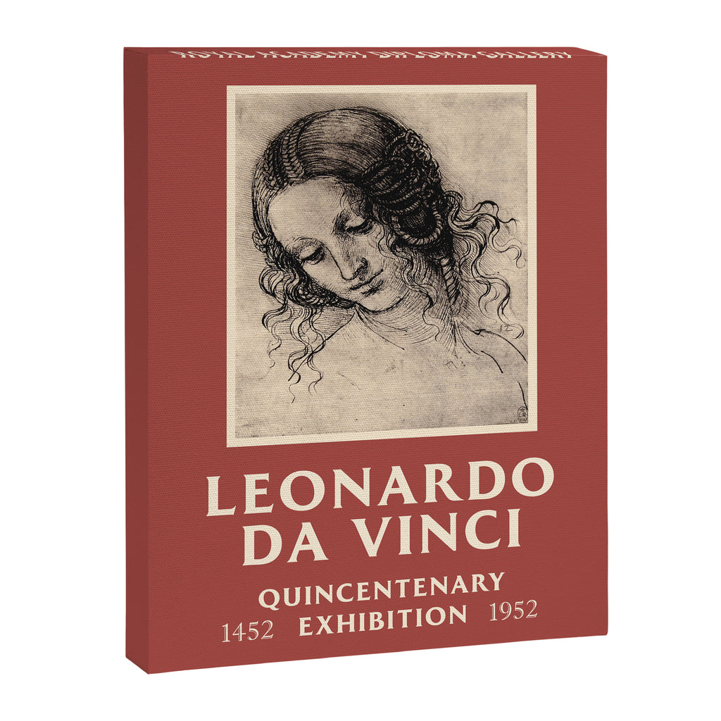 Leonardo Da Vinci Exhibition Poster, 1952 Canvas Print Gallery Image 6