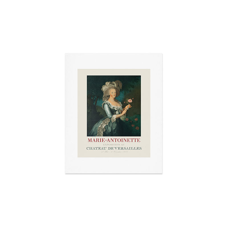 Marie Antoinette - Vintage French Exhibition Poster, 1955 Art Print Gallery Image 1