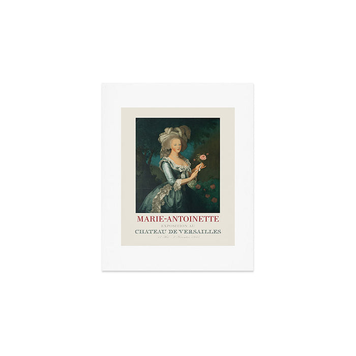 Marie Antoinette - Vintage French Exhibition Poster, 1955 Art Print Gallery Image 1