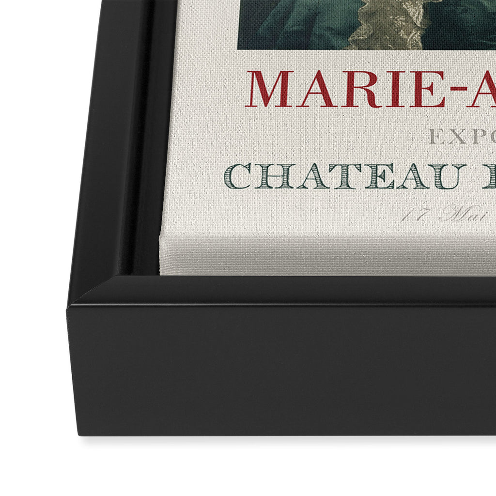 Marie Antoinette - Vintage French Exhibition Poster, 1955 Framed Canvas Print Gallery Image 3