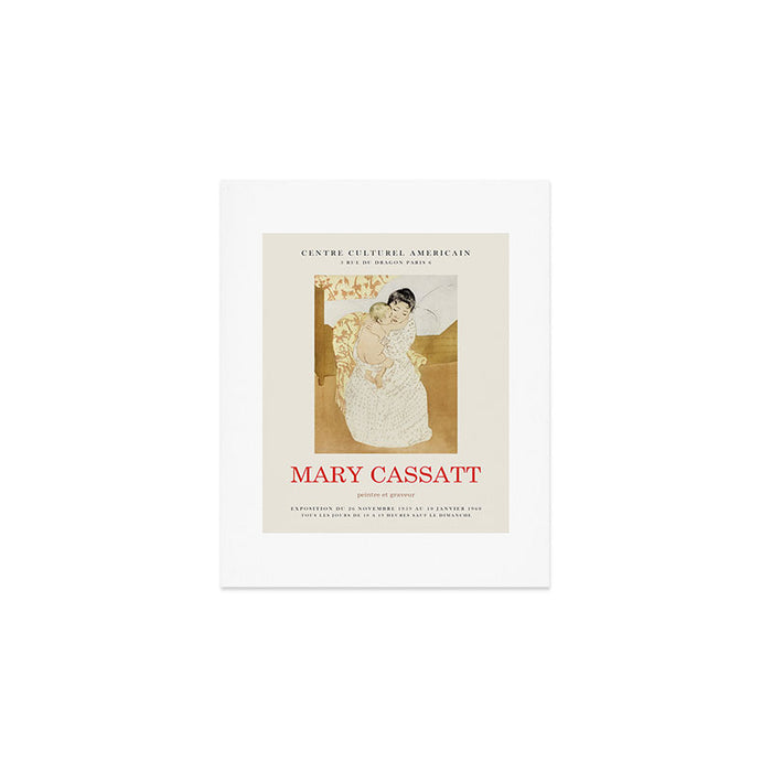 Mary Cassatt Vintage Art Exhibition Poster, 1959 Art Print Gallery Image 1