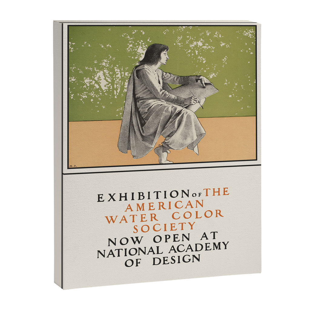 Maxfield Parrish Art Exhibition Poster, 1920 Canvas Print Gallery Image 6