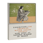 Maxfield Parrish Art Exhibition Poster, 1920 Canvas Print Gallery Image 6