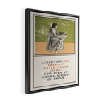 Maxfield Parrish Art Exhibition Poster, 1920 Framed Canvas Print Gallery Image 2