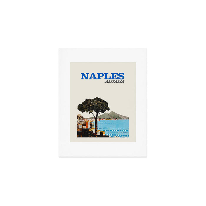 Naples Vintage Travel Poster, 1960s Art Print Gallery Image 1