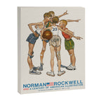 Norman Rockwell Art Exhibition Poster with Basketball illustration Canvas Print Gallery Image 6