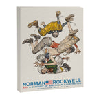 Norman Rockwell Art Exhibition Poster with Football illustration Canvas Print Gallery Image 6
