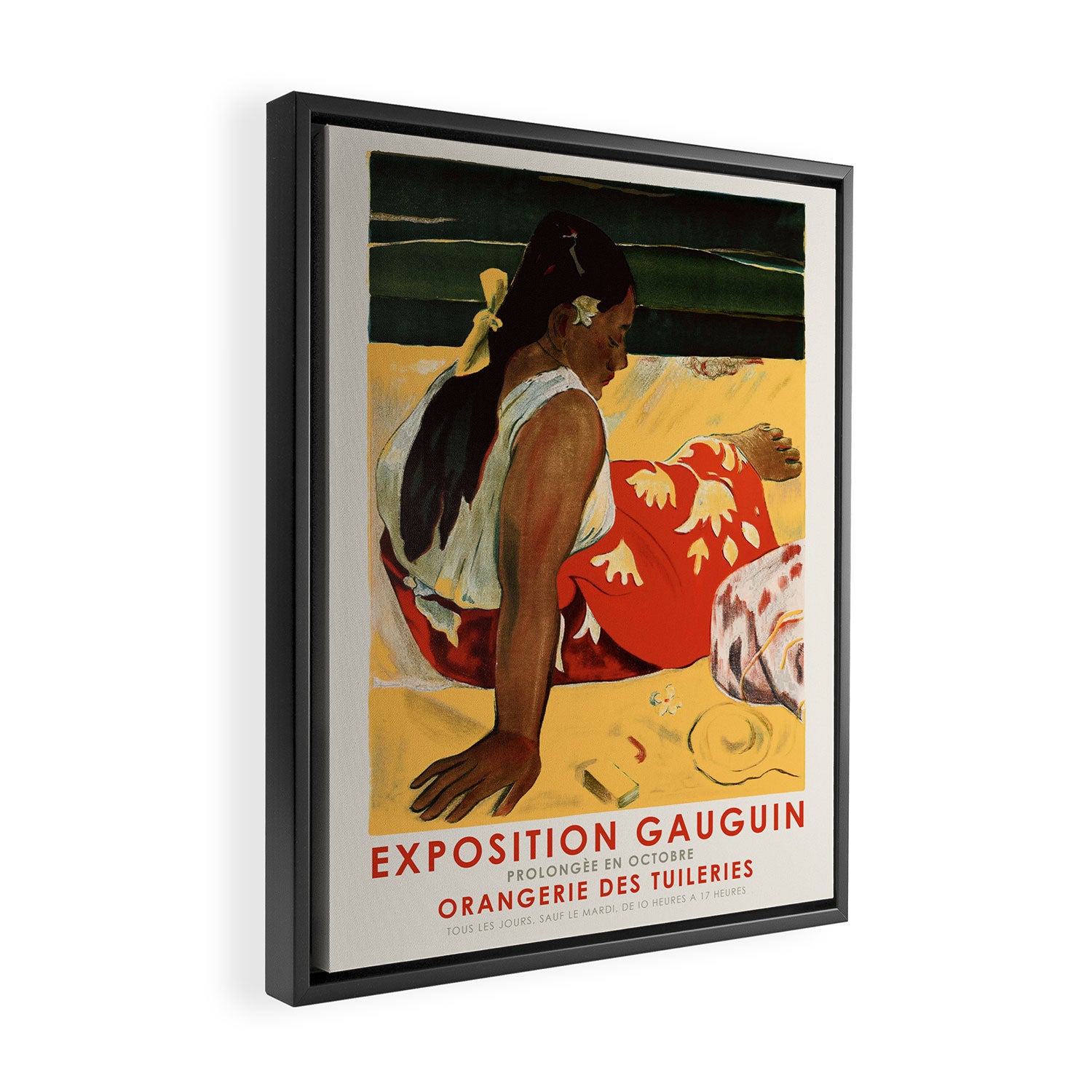Paul Gauguin Art Exhibition Poster, 1950s Framed Canvas Print Gallery Image 2