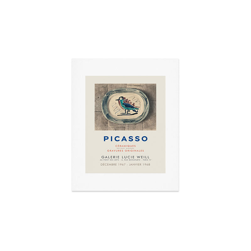 Picasso Vintage Exhibition Poster, 1967 Art Print Gallery Image 1