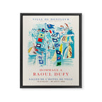 Raoul Dufy Art Exhibition Poster, 1954 Framed Canvas Print Gallery Image 8
