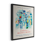 Raoul Dufy Art Exhibition Poster, 1954 Framed Canvas Print Gallery Image 2