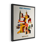 Spain Vintage Travel Poster, 1959 Framed Canvas Print Gallery Image 2