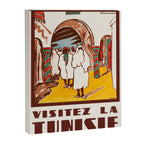 Tunisia Vintage travel poster, 1950s Canvas Print Gallery Image 6