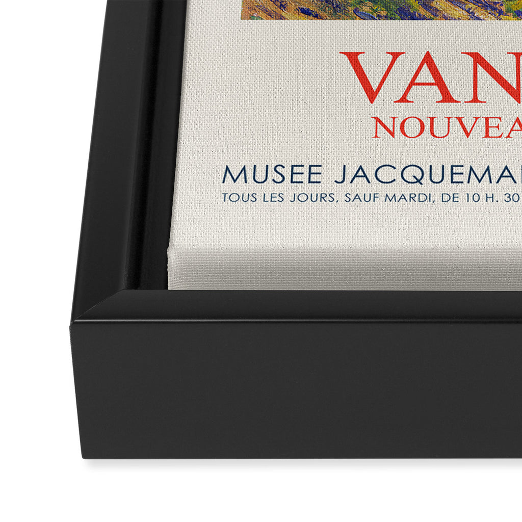 Vincent van Gogh Vintage Exhibition Poster, 1960 Framed Canvas Print Gallery Image 3