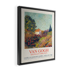 Vincent van Gogh Vintage Exhibition Poster, 1960 Framed Canvas Print Gallery Image 2