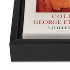 Vintage Exhibition Poster - George and Edele Besson Collection, 1965 Framed Canvas Print Gallery Image 3