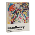 Wassily Kandinsky - Exhibition poster Canvas Print Gallery Image 6