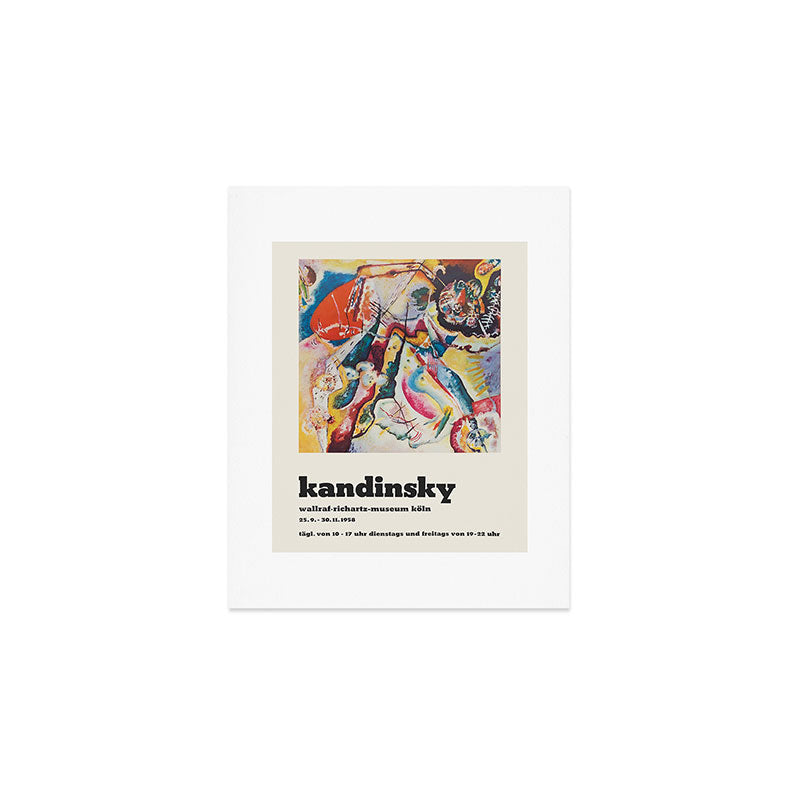 Wassily Kandinsky - Exhibition poster Art Print Gallery Image 1