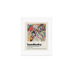 Wassily Kandinsky - Exhibition poster Art Print Gallery Image 1