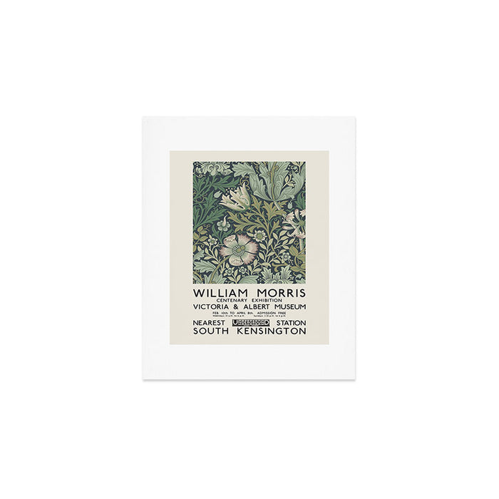 William Morris - Exhibition poster for The Victoria and Albert Museum, London, 1934 Art Print Gallery Image 1