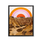 Alentejo Rainbow Framed Canvas Print Gallery Image 6