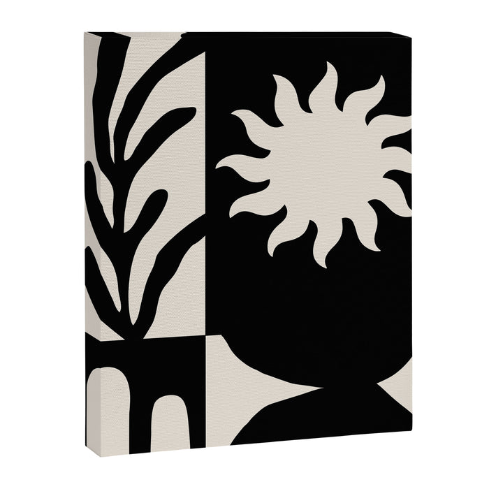 Black & white world Canvas Print Gallery Image 1