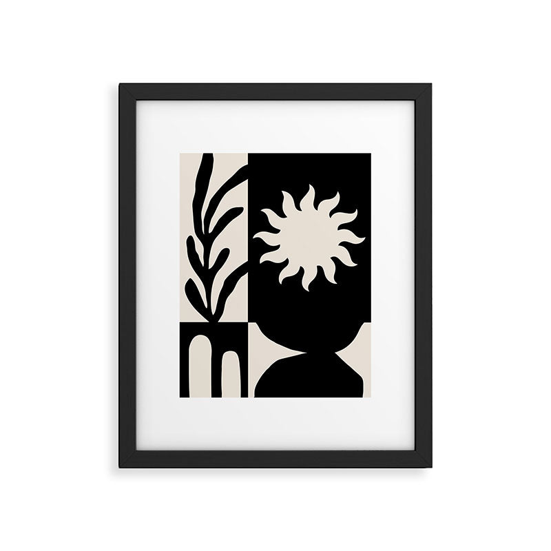 Black & white world Framed Art Print Gallery Image 5