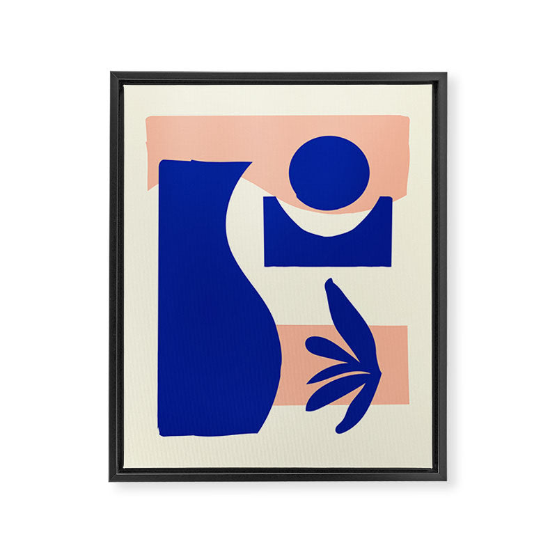 Blue Jar Framed Canvas Print Gallery Image 6