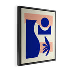 Blue Jar Framed Canvas Print Gallery Image 2