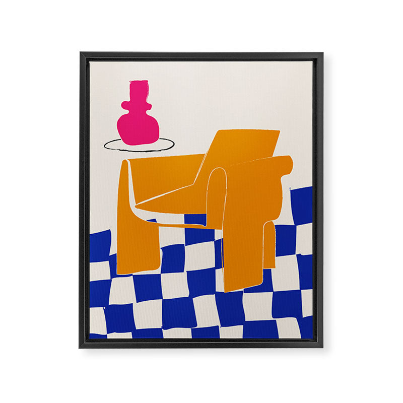 Chair Framed Canvas Print Gallery Image 6