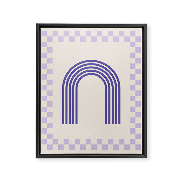 Chess Rainbow Framed Canvas Print Gallery Image 1