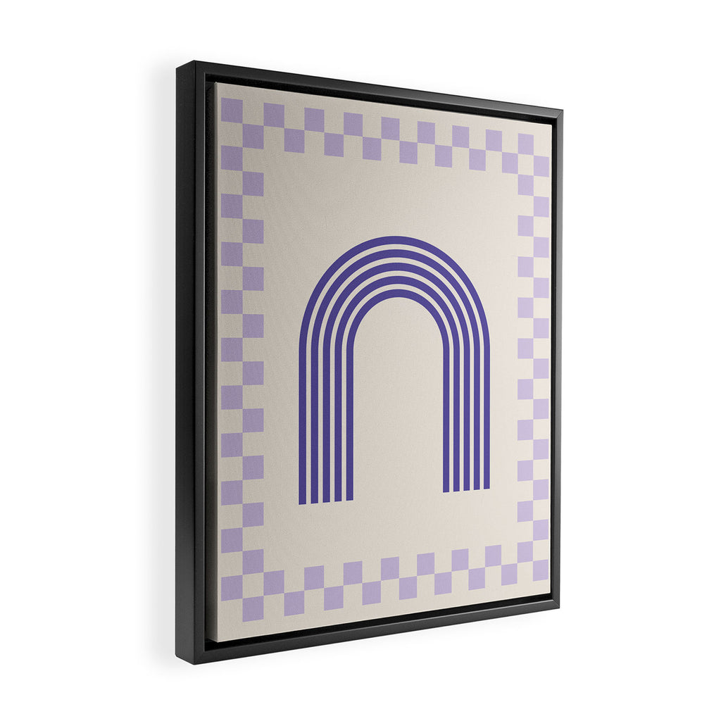 Chess Rainbow Framed Canvas Print Gallery Image 2