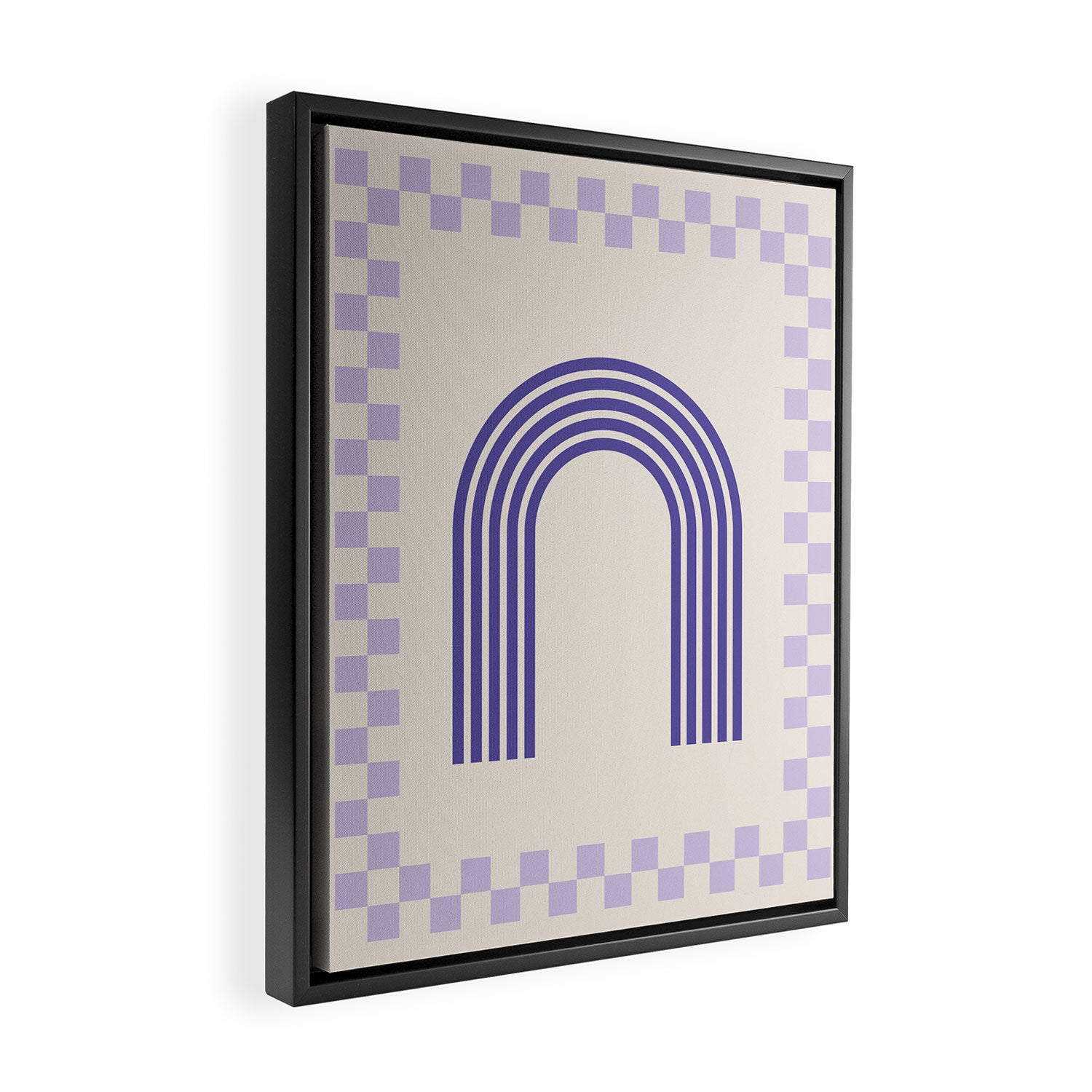 Chess Rainbow Framed Canvas Print Gallery Image 2