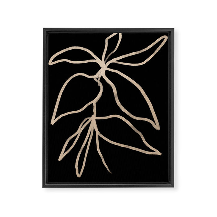 Elegant Sprigs II - Curated Collection Framed Canvas Print Gallery Image 1