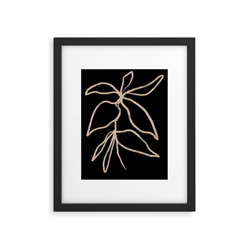 Elegant Sprigs II - Curated Collection Framed Art Print Gallery Image 5