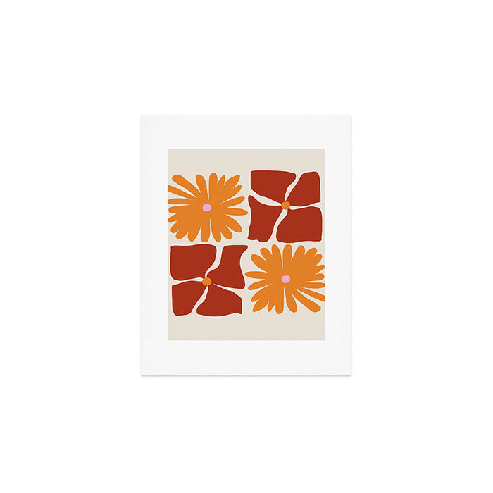 Fall flowers Art Print Gallery Image 1