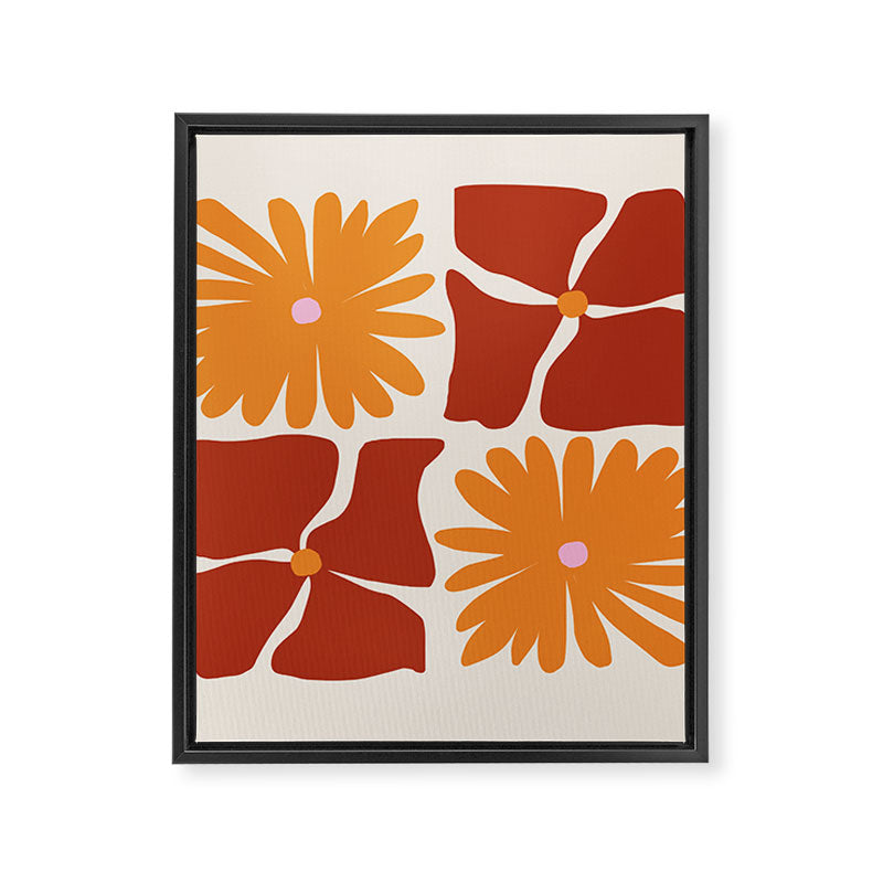 Fall flowers Framed Canvas Print Gallery Image 8