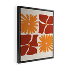 Fall flowers Framed Canvas Print Gallery Image 2