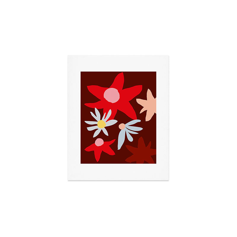 Fall flowers Art Print Gallery Image 1