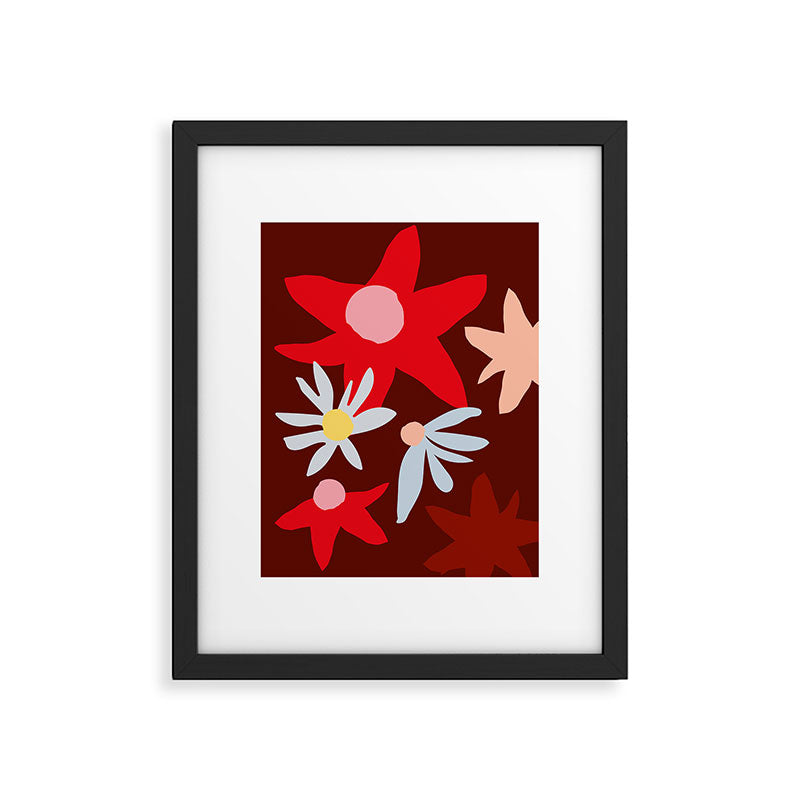 Fall flowers Framed Art Print Gallery Image 4