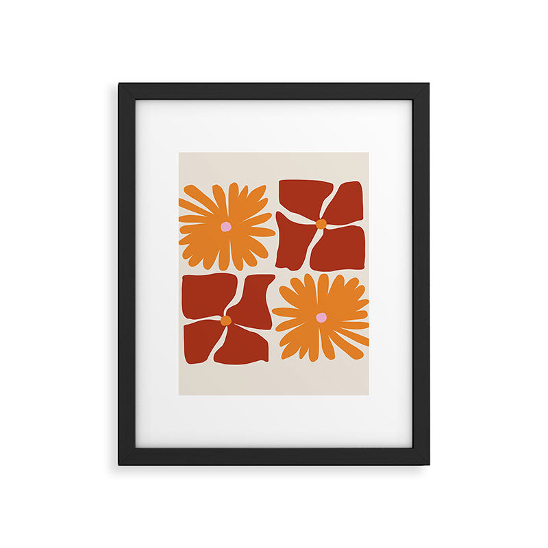 Fall flowers Framed Art Print Gallery Image 6