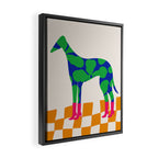 Fashion Dog Framed Canvas Print Gallery Image 2