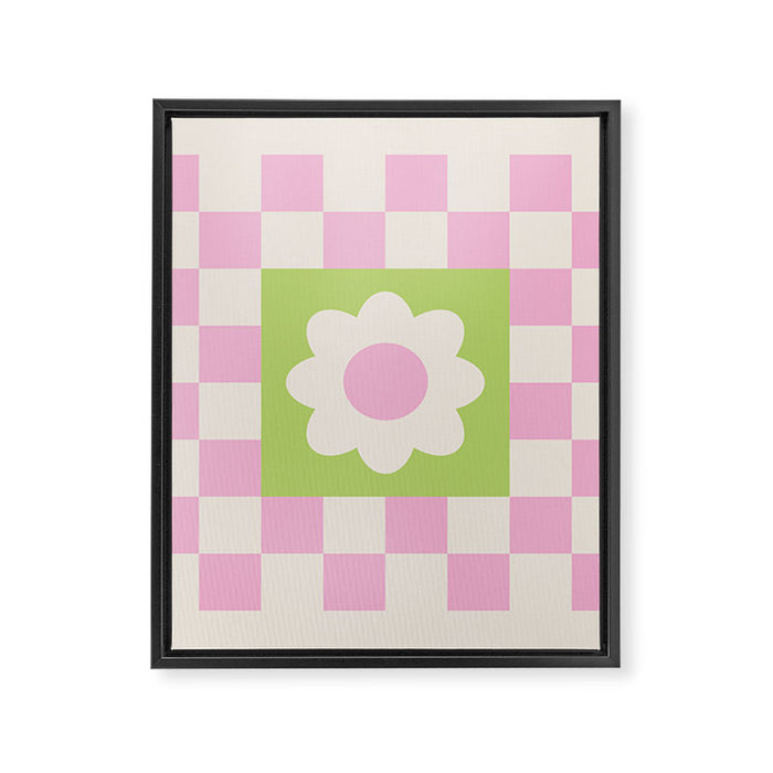 Flower Power Framed Canvas Print Gallery Image 1