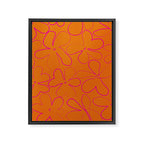 Flower Power Framed Canvas Print Gallery Image 3