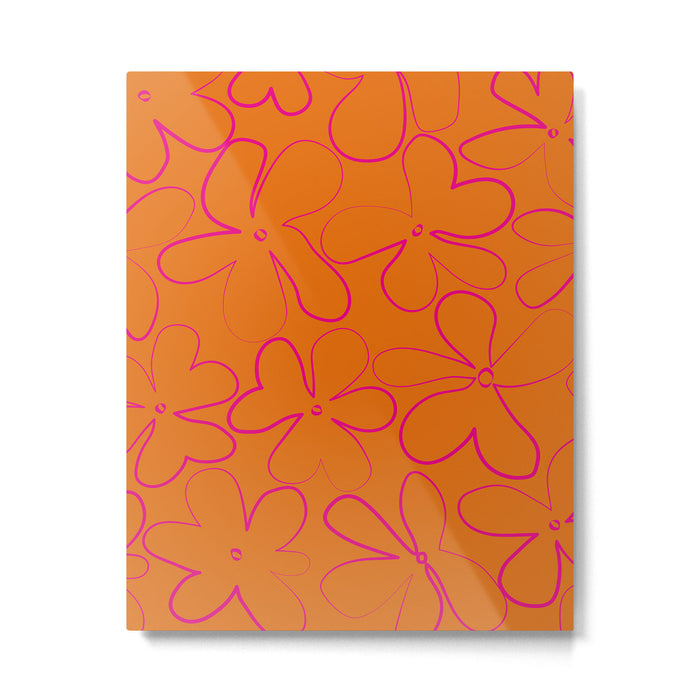 Flower Power Metal Print Gallery Image 1