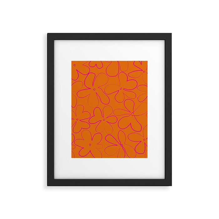 Flower Power Framed Art Print Gallery Image 1